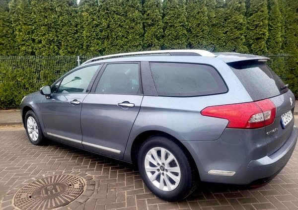 Citroen C5 cena 22500 przebieg: 204401, rok produkcji 2011 z Chodzież małe 232